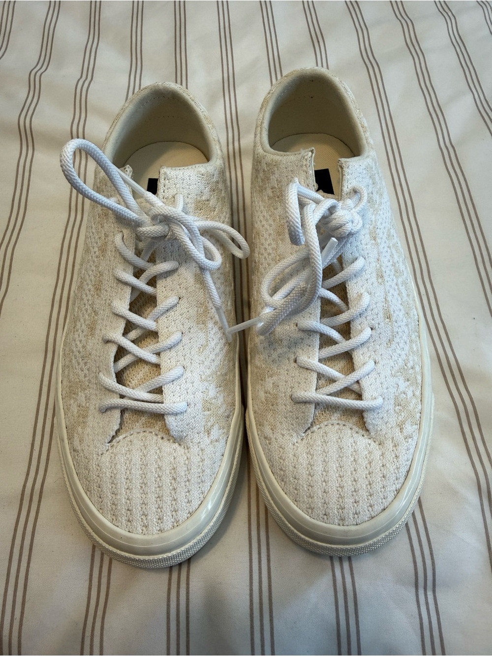 Vans Knitted Sneakers - Off White/Beige